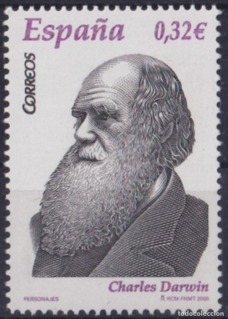 Sellos: F-EX57218 ESPA&Ntilde;A SPAIN 2009 MNH CHARLES DARWIN SPECIES EVOLUTION. - Foto 1