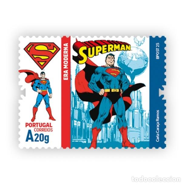 Sellos: Portugal ++ & BD Comics, Superman 2025 (1277) - Foto 1