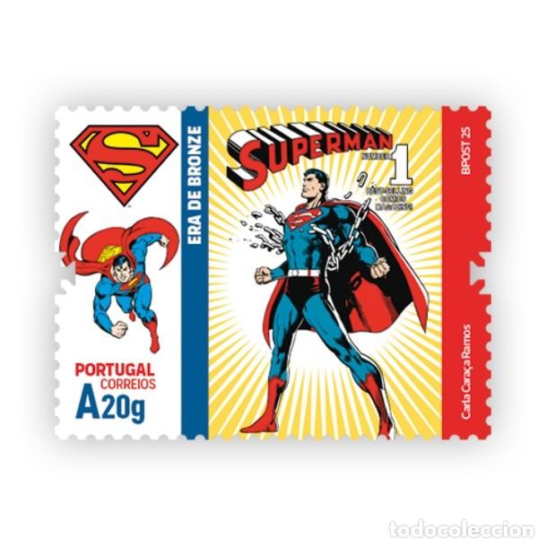 Sellos: Portugal ++ & BD Comics, Superman 2025 (1276) - Foto 1