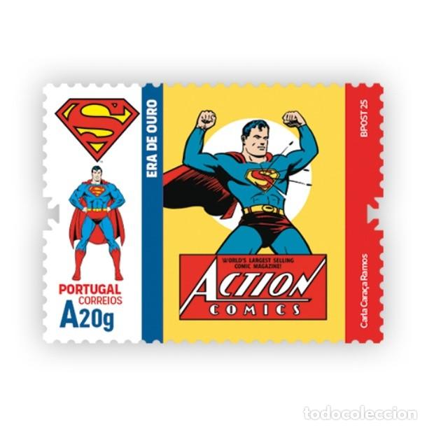 Sellos: Portugal ++ & BD Comics, Superman 2025 (1274) - Foto 1