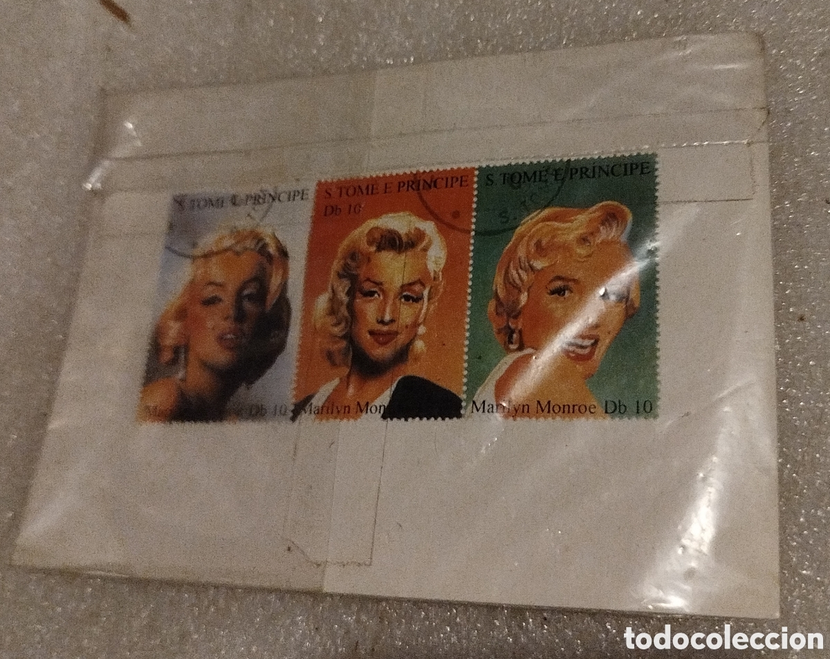 Sellos: Sellos 9 Marylin. S. Tom&eacute; E. Principe - Foto 2