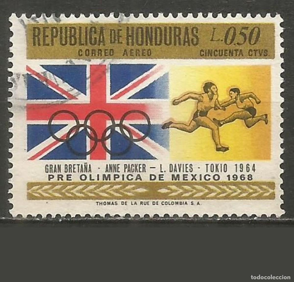 Sellos: HONDURAS YVERT NUM. 409 USADO - Foto 1