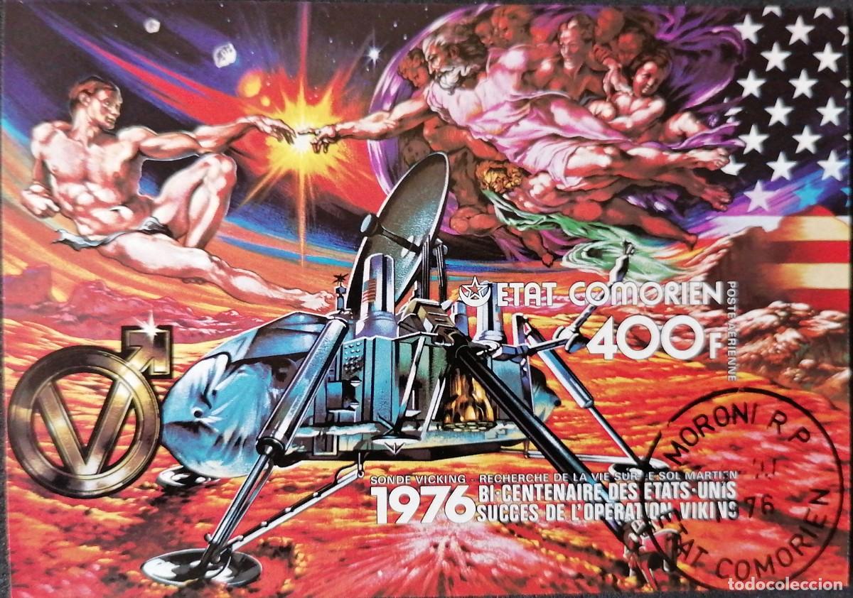 Sellos: COMORAS 1976 - HB VIKING / ACONTECIMIENTOS * - Foto 1
