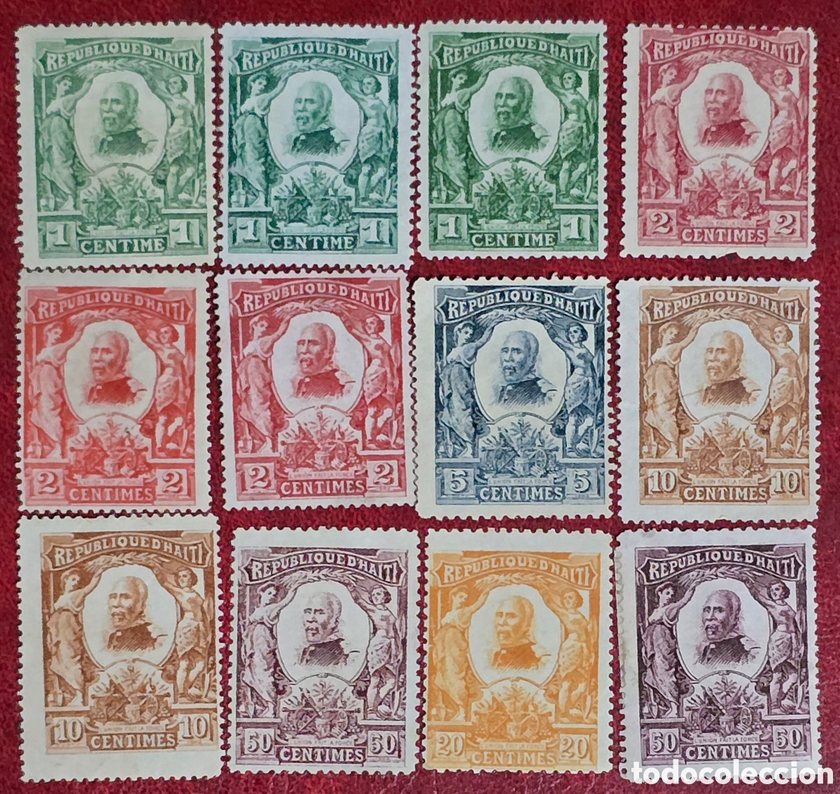Sellos: Sellos de Hait&iacute; 1914 - Foto 1