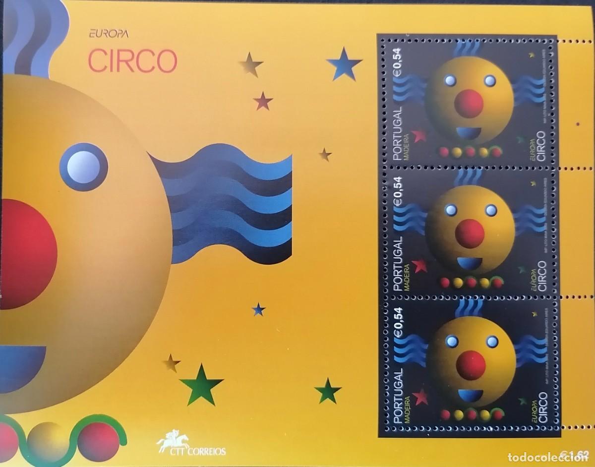 Sellos: MADEIRA 2002 - HB CIRCO . - Foto 1