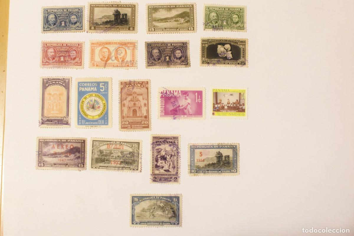 Sellos: --18 sellos de Panam&aacute;- - Foto 1