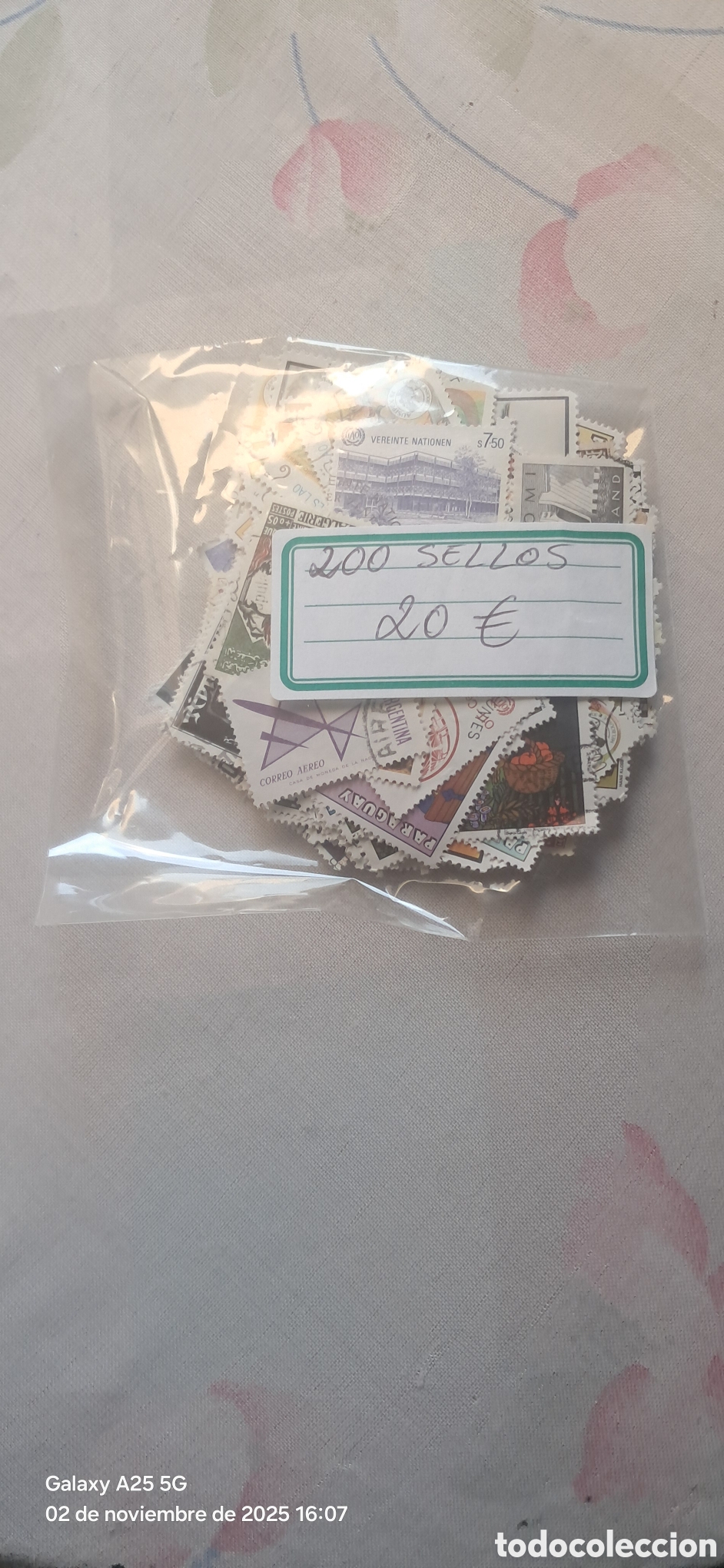 Sellos: LOTE 200 SELLOS USADOS - Foto 1