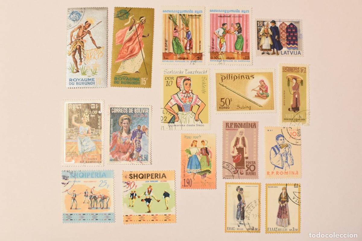 Sellos: --17 SELLOS TEMA ETNICO-- - Foto 1