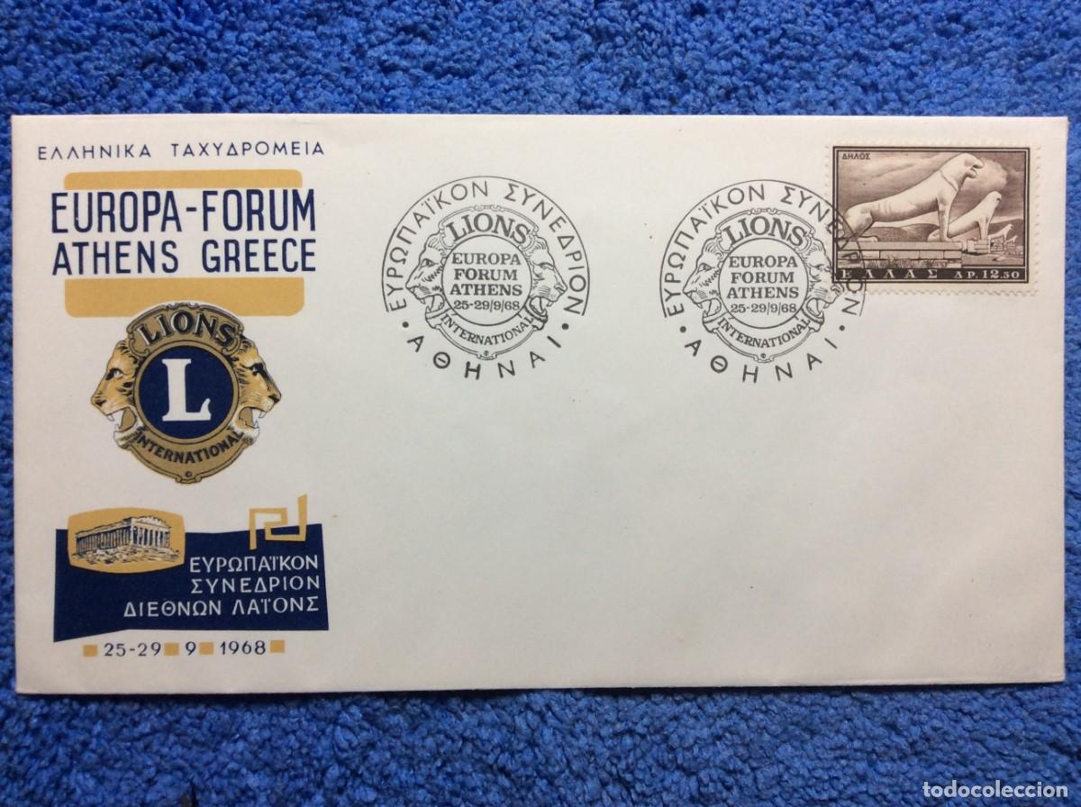 Sellos: GRECIA. 1968 SOBRE TEM&Aacute;TICO (1AAO77) - Foto 1