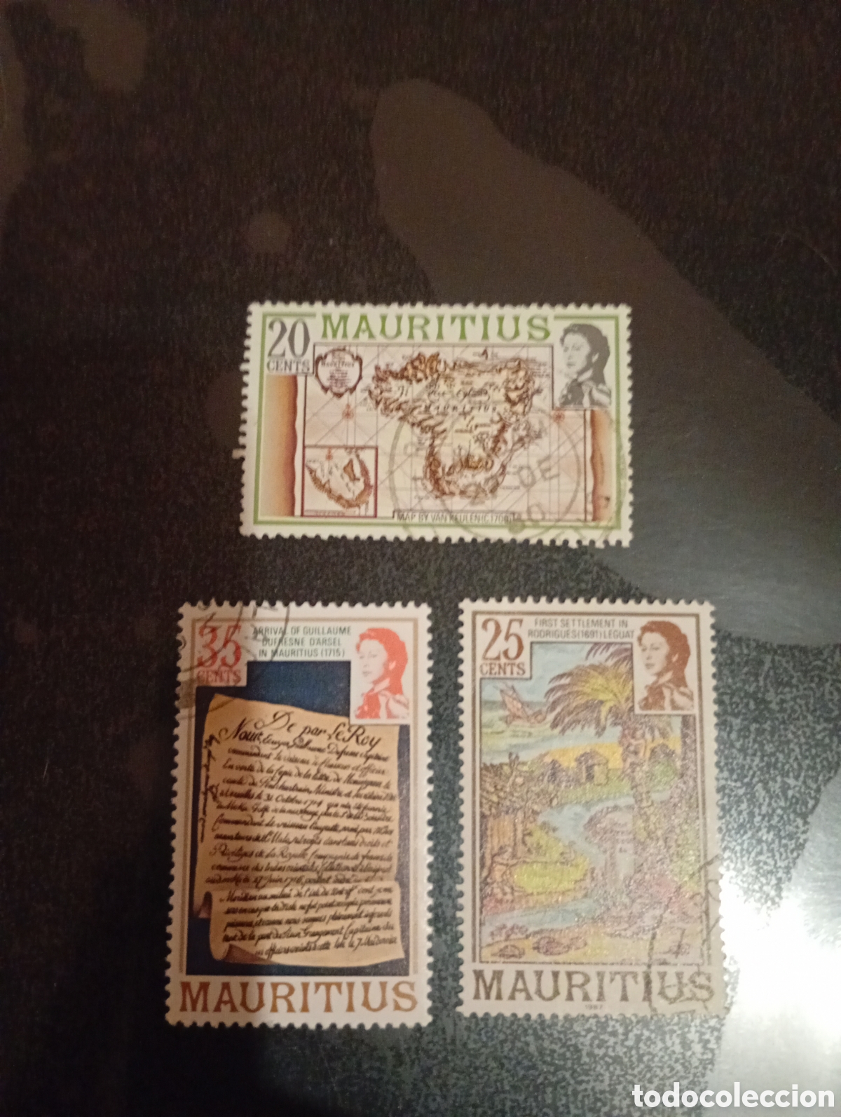 Sellos: Mauricio Mauritius Isabel II - Foto 1