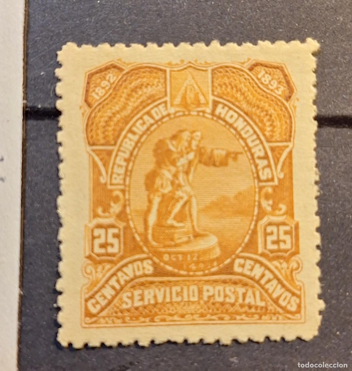 Sellos: HONDURAS, 1892, CAT.YT.52. - Foto 1