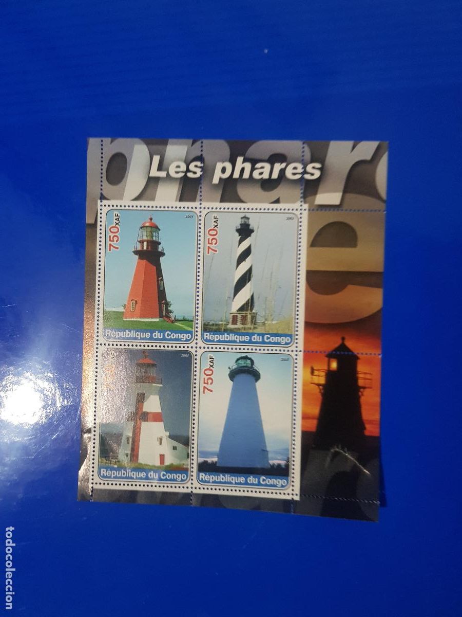 Sellos: FAROS-REPUBLICA DEL CONGO 2003 - Foto 1