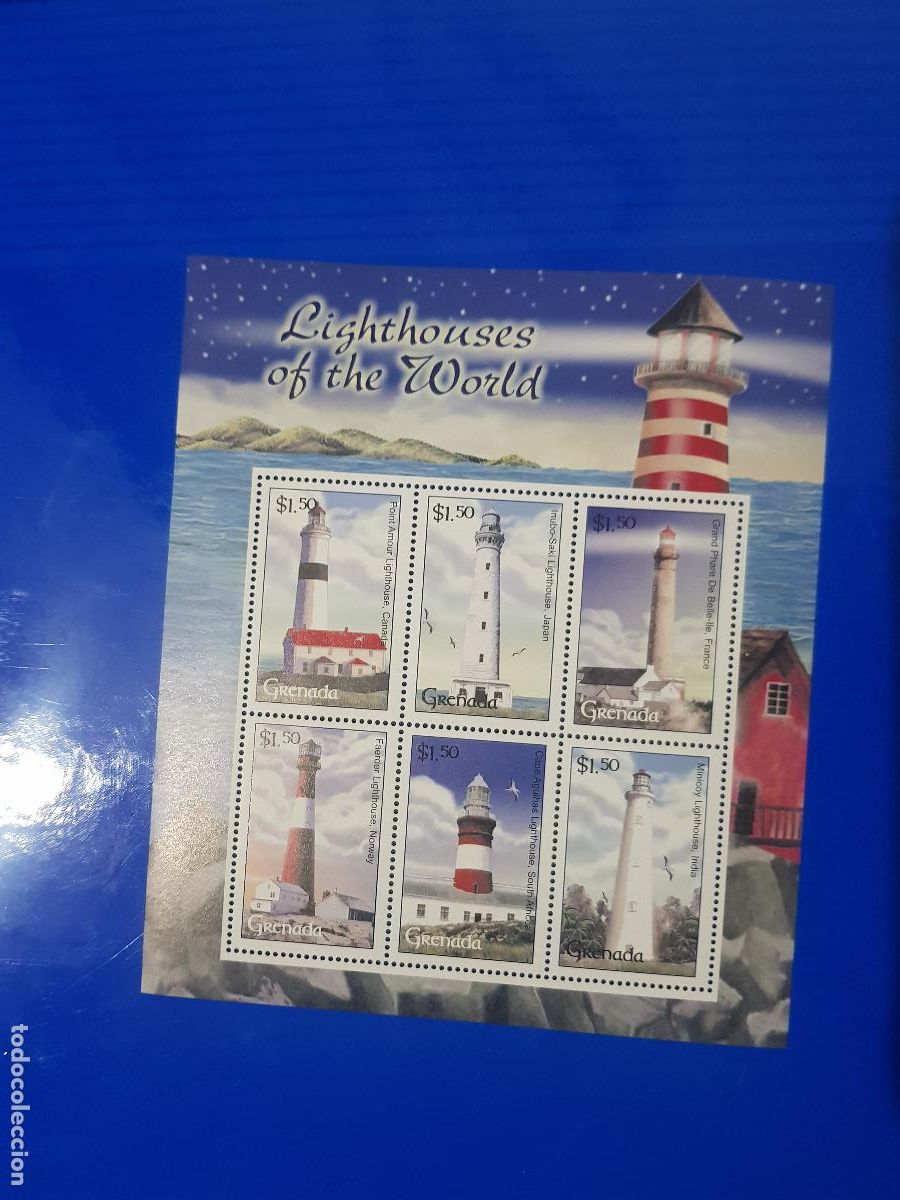 Sellos: FAROS-GRENADA A&Ntilde;O 2001 - Foto 1