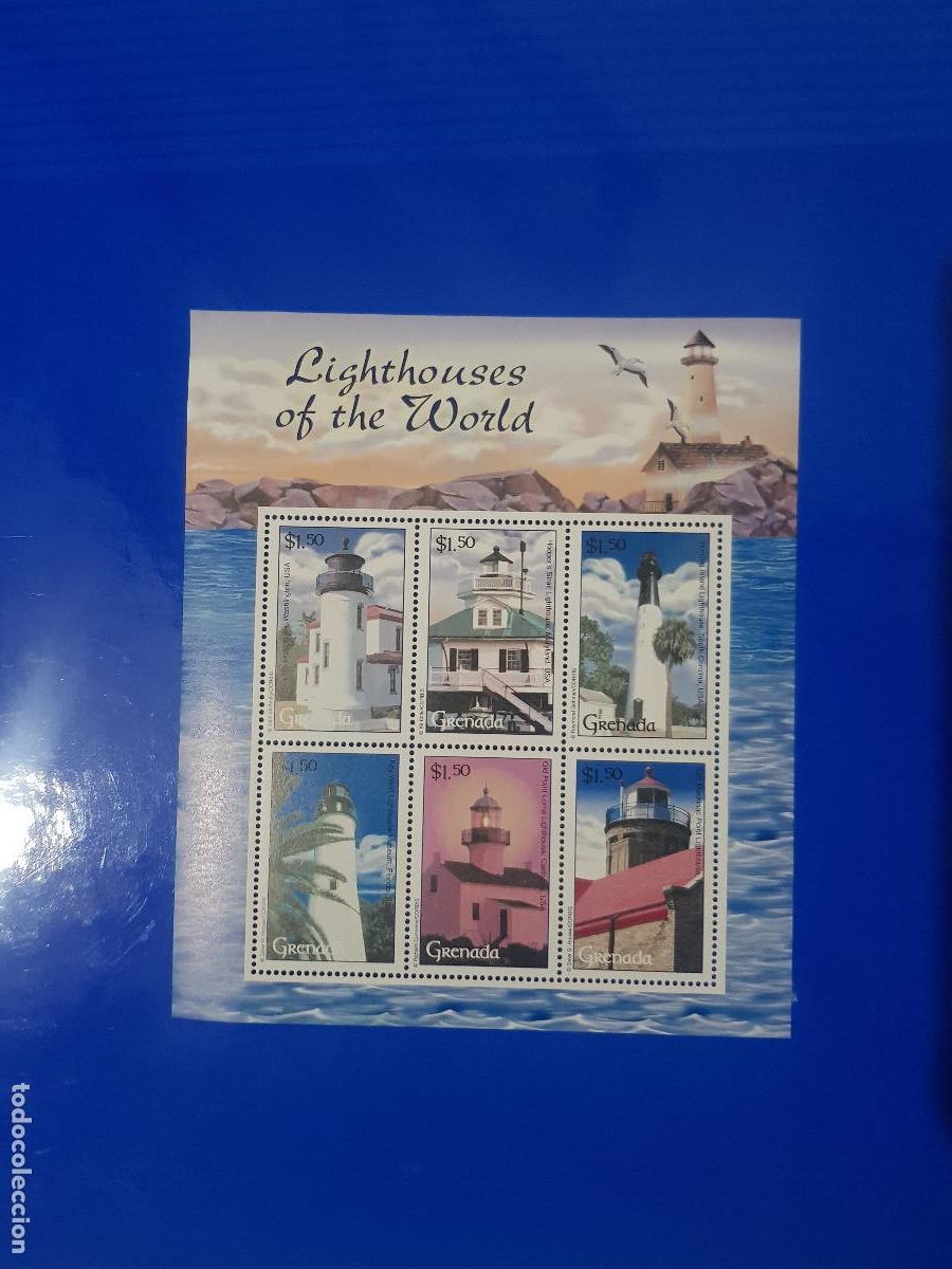 Briefmarken: FAROS-GRENADA A&Ntilde;O 2001