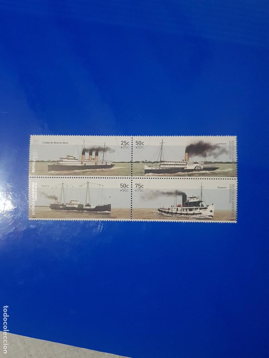 Sellos: BARCOS-REPUBLICA DE ARGENTINA A&Ntilde;O 2006 - Foto 1