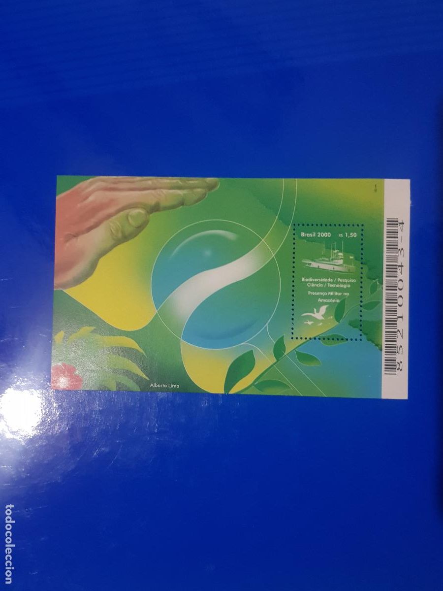 Sellos: BARCOS- BRASIL A&Ntilde;O 2000 - Foto 1