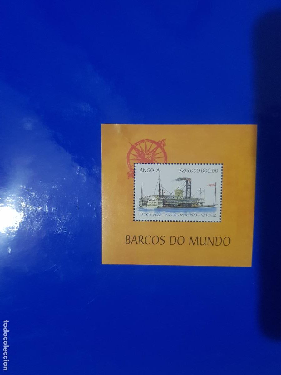 Sellos: BARCOS- ANGOLA A&Ntilde;O 1993 - Foto 1