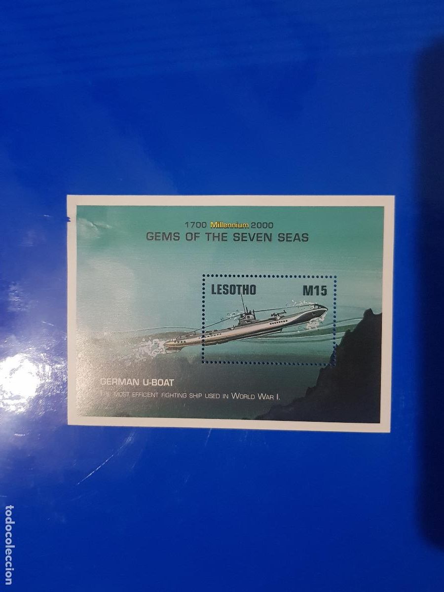 Sellos: BARCOS- LESHOTO A&Ntilde;O 1999 - Foto 1