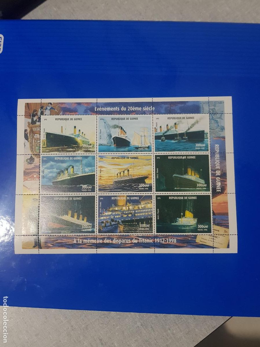 Sellos: BARCOS- REPUBLICA GUINEA A&Ntilde;O 1998 - Foto 1