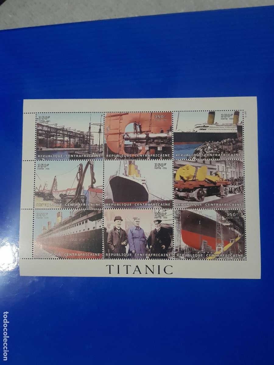 Sellos: BARCOS- REPUBLICA CENTROAFRICANA A&Ntilde;O 1998 - Foto 1