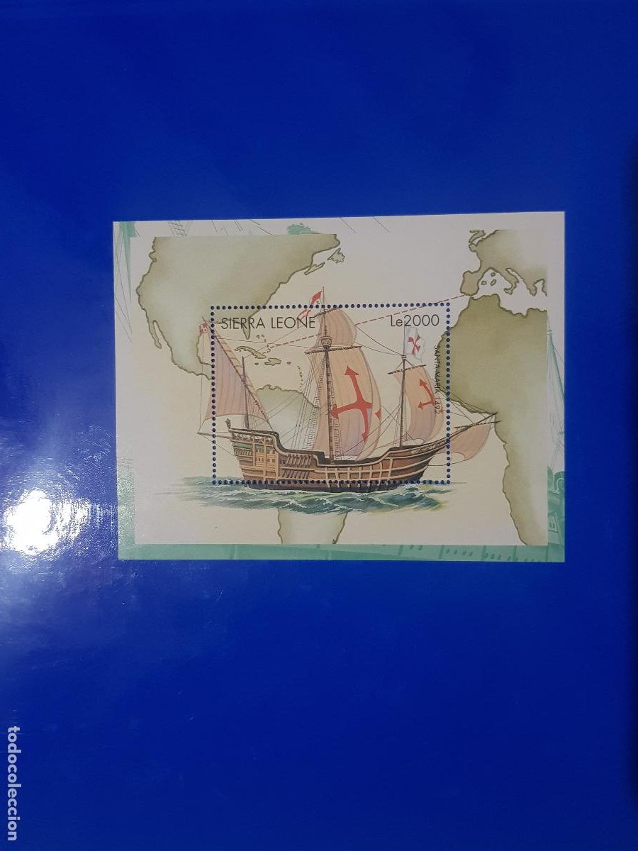 Sellos: BARCOS- SIERRA LEONA A&Ntilde;O 199 - Foto 1