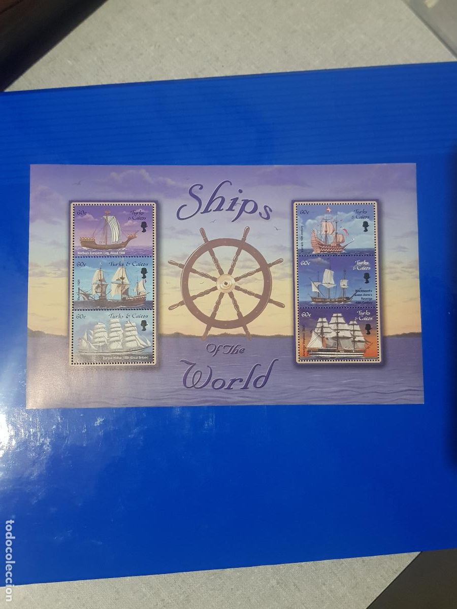 Sellos: BARCOS- ISLAS TURCAS Y CAICOS 2001 - Foto 1