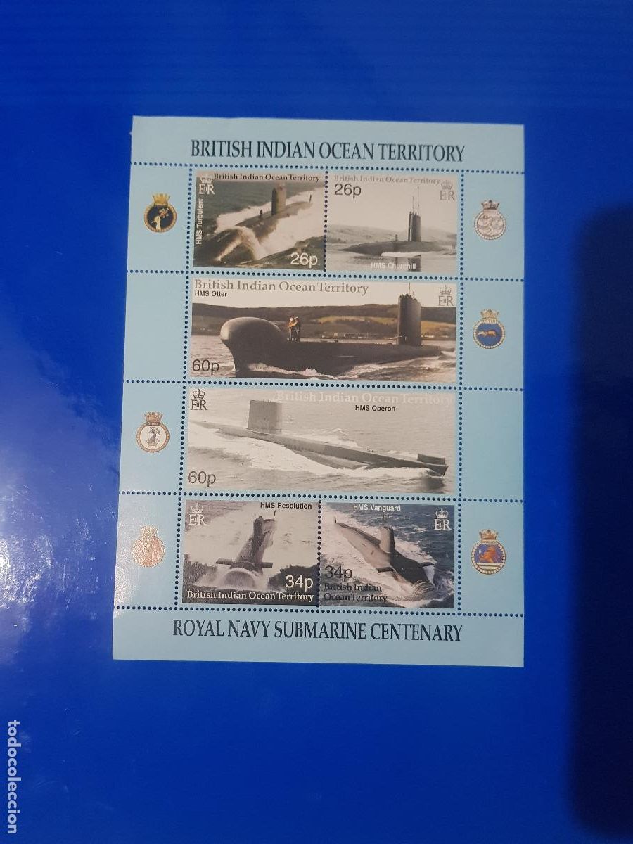 Sellos: BARCOS- OCEANO INDICO BRITANICO A&Ntilde;O 1999 - Foto 1