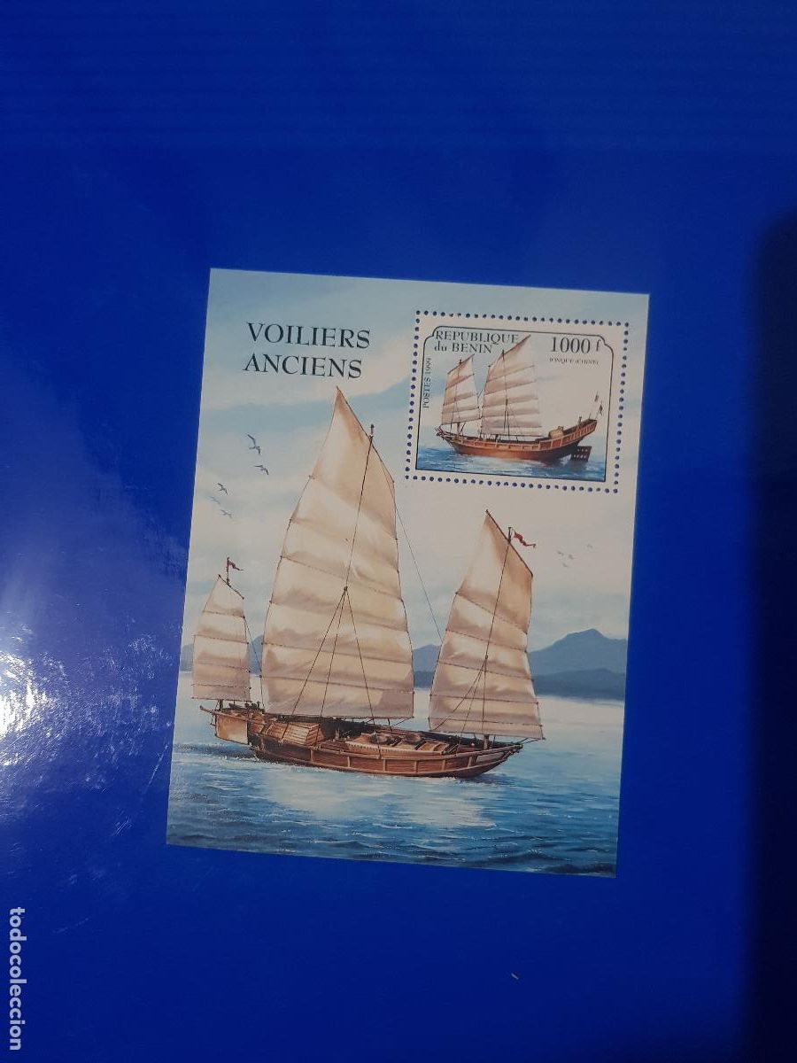 Sellos: BARCOS-REPUBLICA DE BENIN A&Ntilde;O 1999 - Foto 1