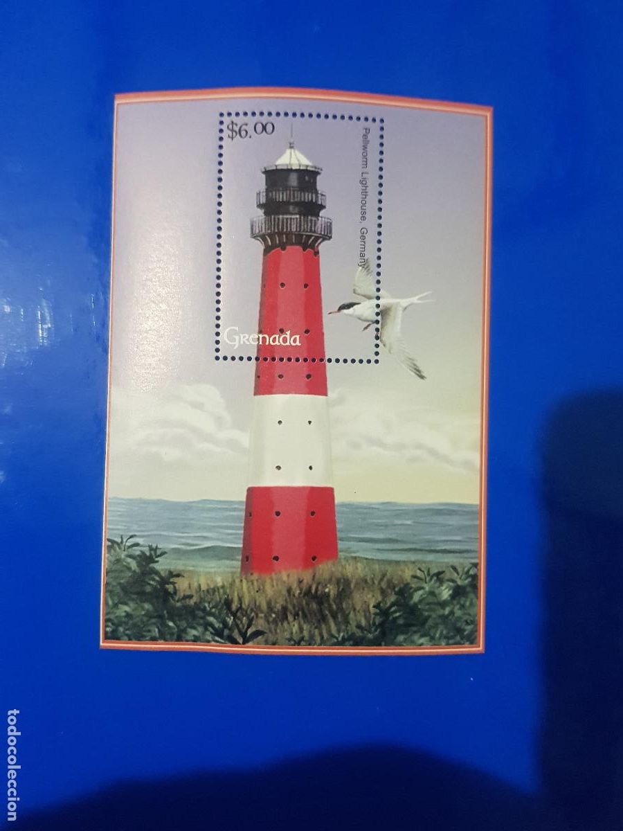 Sellos: FAROS- GRENADA ,,, A&Ntilde;O - Foto 1