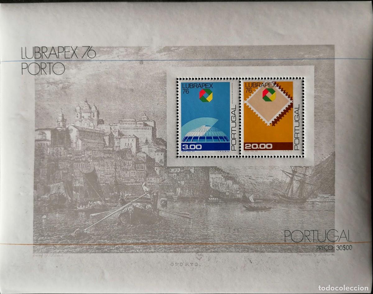 Sellos: PORTUGAL 1976 - HB LUBRAPEX 76 . - Foto 1