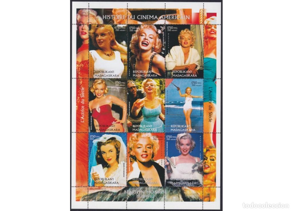 Sellos: F-EX20554 MADAGASCAR MNH 1999 SHEET MARILYN MONROE. - Foto 1