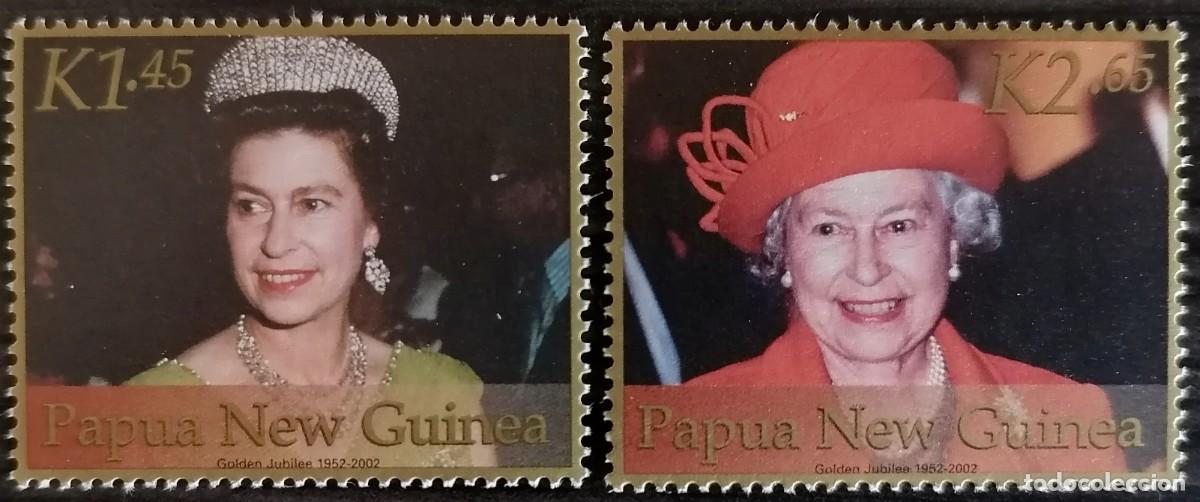 Sellos: PAPUA 2002 - ISABEL II . - Foto 1