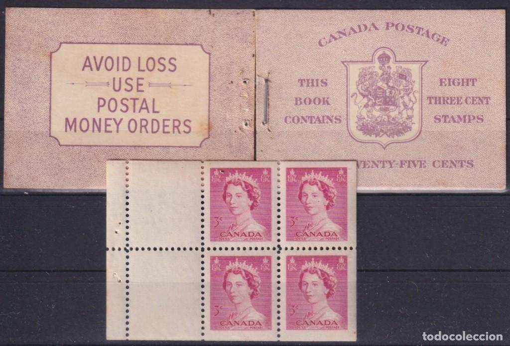 Sellos: F-EX16524 CANADA BOOKLED STAMPS LOT. - Foto 1