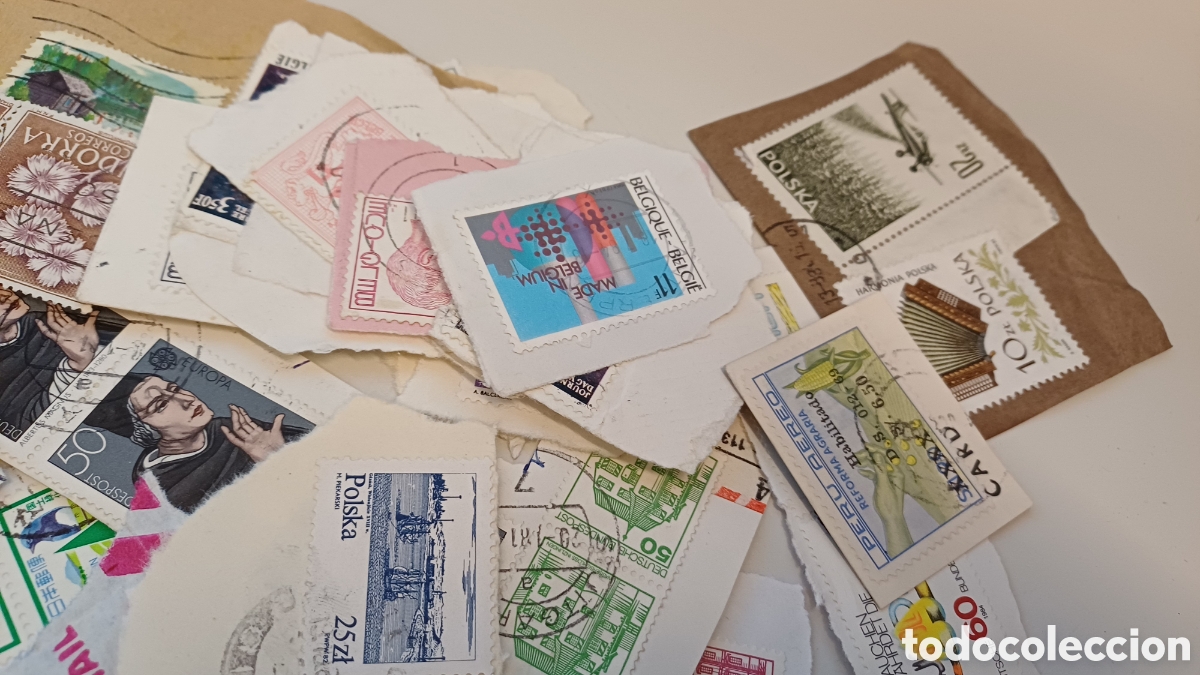 Sellos: Lote Sellos Usados Internacionales - Foto 6