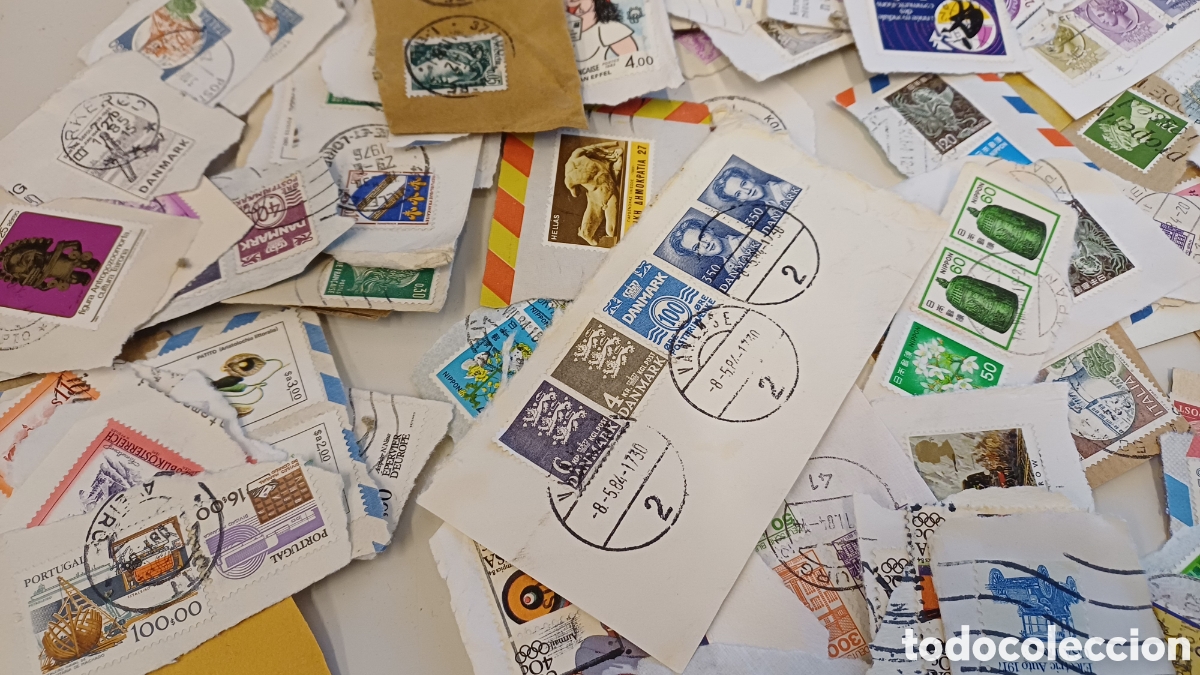 Sellos: Lote Sellos Usados Internacionales - Foto 10