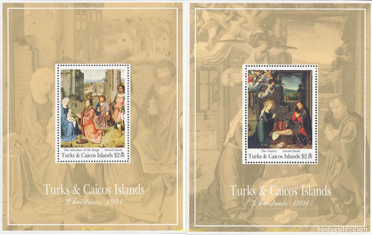 Sellos: 719401 MNH TURKS Y CAICOS 1991 NAVIDAD - Foto 1