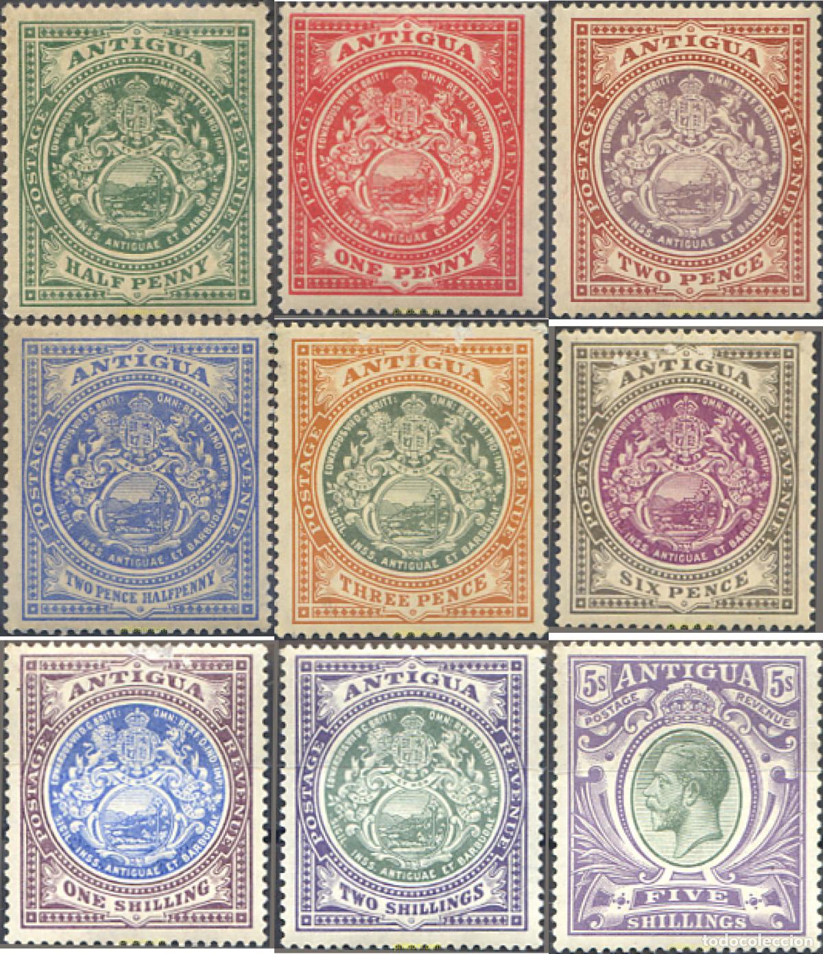 Sellos: 286435 HINGED ANTIGUA 1908 REY GEORGE V - Foto 1