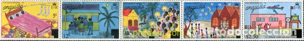 Sellos: 282363 MNH ANGUILLA 1977 NAVIDAD - Foto 1