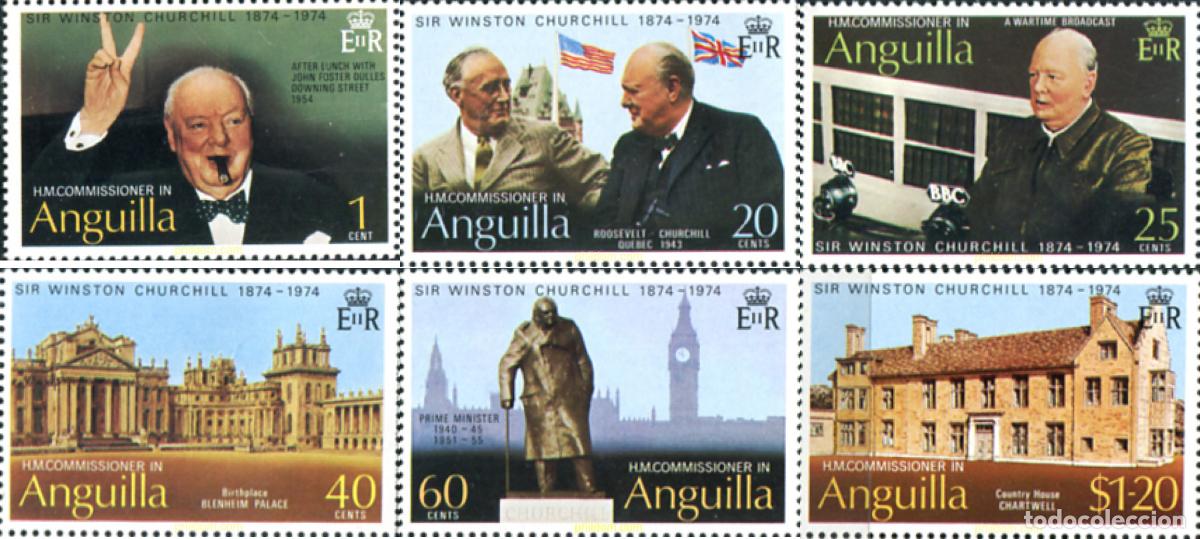 Sellos: 282355 MNH ANGUILLA 1974 - Foto 1