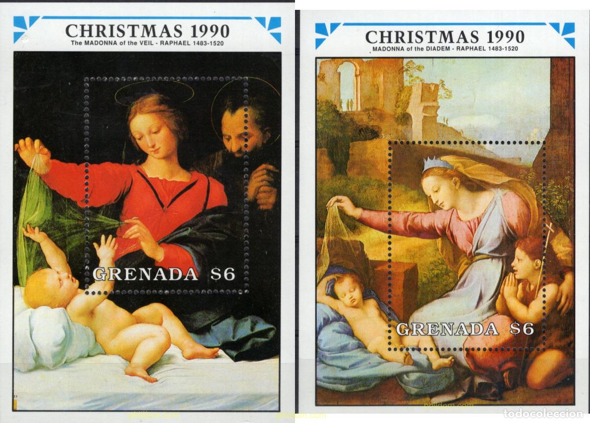 Sellos: 319179 MNH GRANADA 1990 NAVIDAD - Foto 1