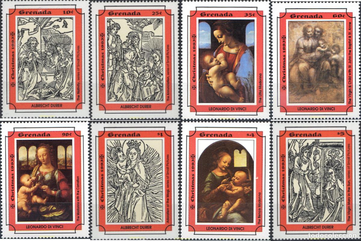 Sellos: 319409 MNH GRANADA 1993 NAVIDAD - Foto 1