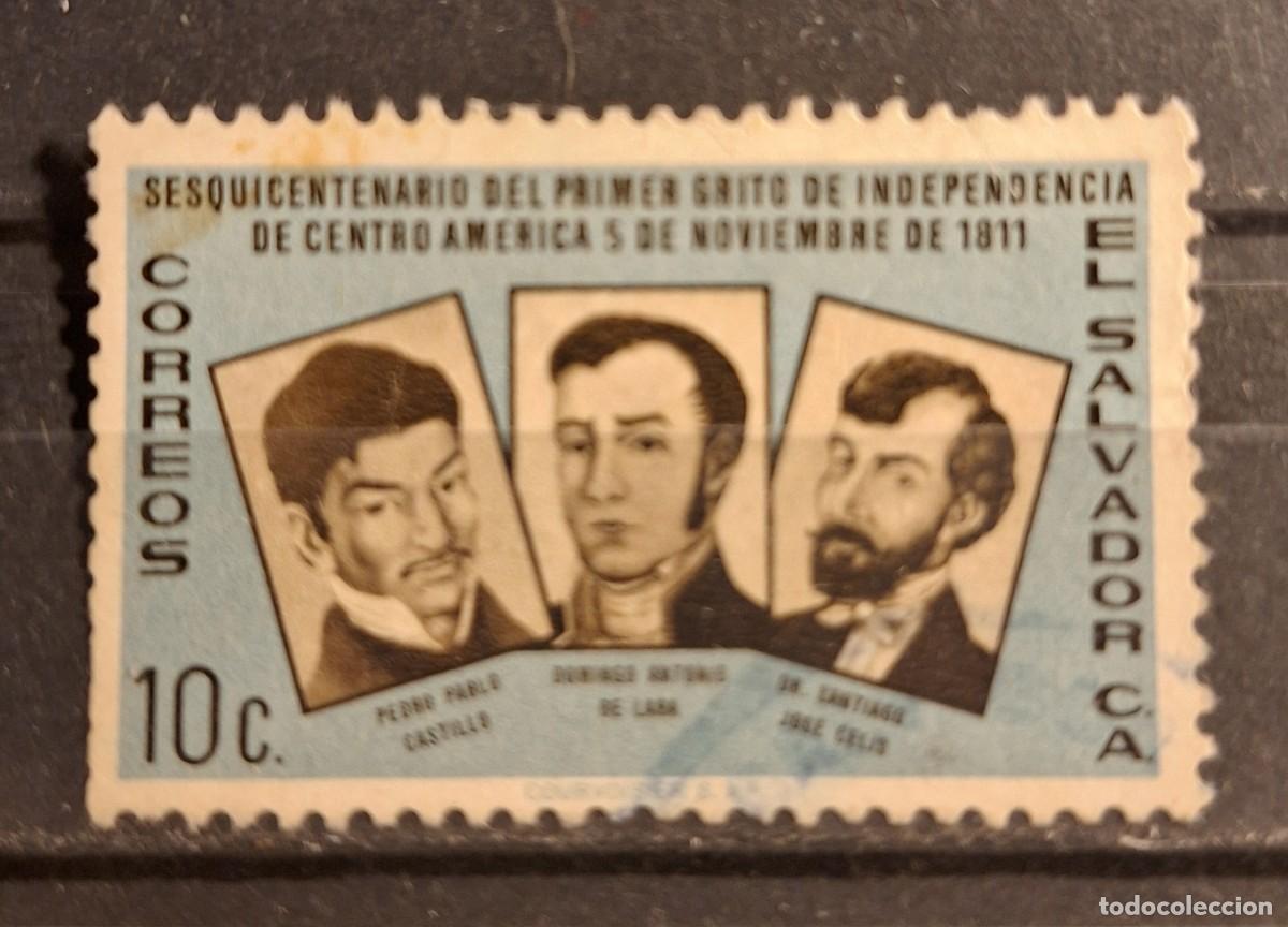 Sellos: EL SALVADOR, 1961, CAT.YT.672. - Foto 1
