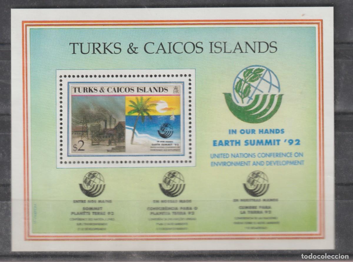 Sellos: Turks & Caicos 1992 - Yvert bloc 125 mnh** - Foto 1
