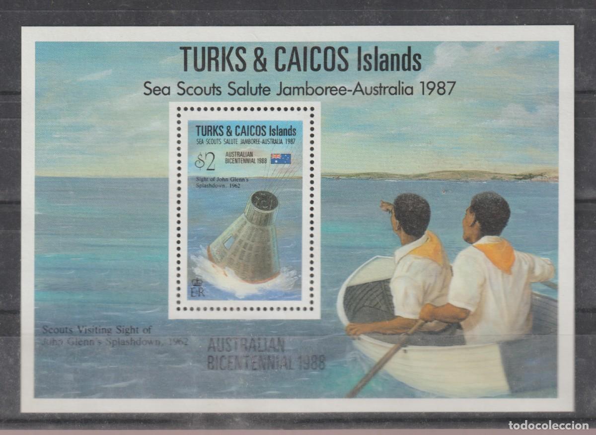 Sellos: Turks & Caicos 1988 - Yvert bloc 73 mnh** - Foto 1