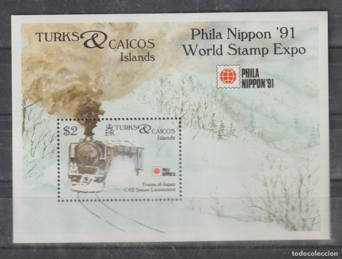 Sellos: Turks & Caicos 1991 - Yvert bloc 107 mnh** - Foto 1
