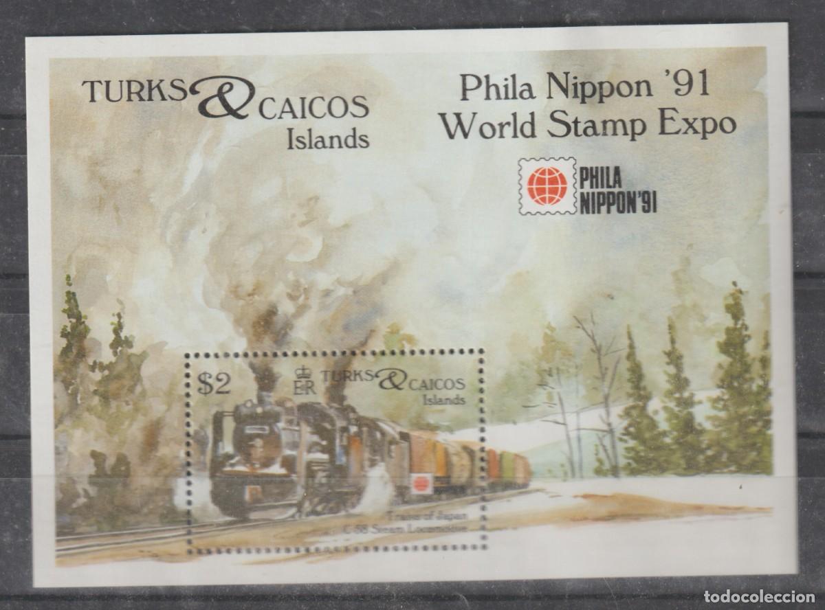 Sellos: Turks & Caicos 1991 - Yvert bloc 108 mnh** - Foto 1