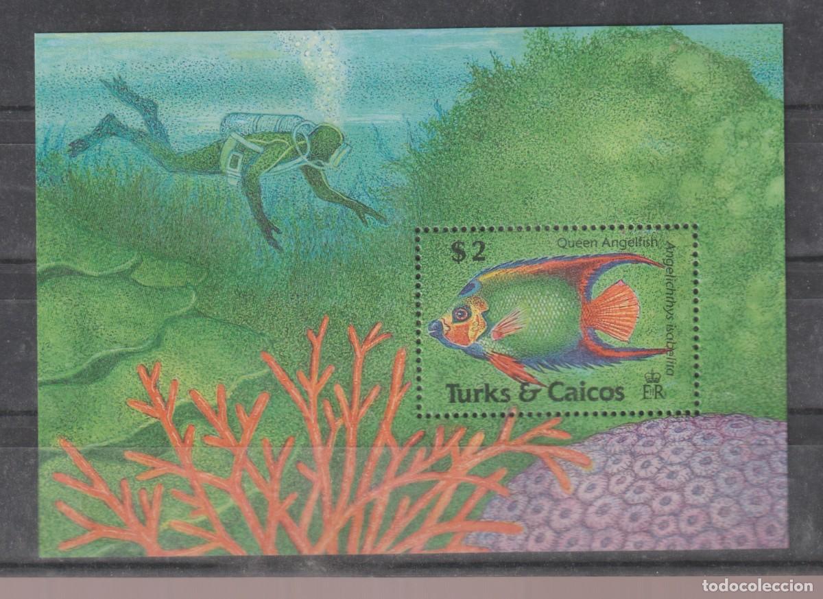 Sellos: Turks & Caicos 1990 - Yvert bloc 87 mnh** - Foto 1