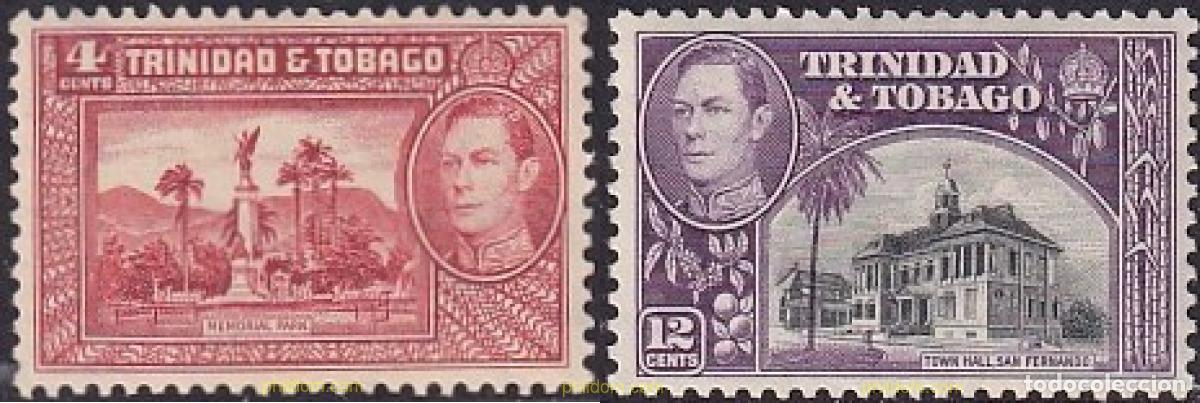 Selos: 722794 MNH TRINIDAD Y TOBAGO 1938 SERIE BASICA