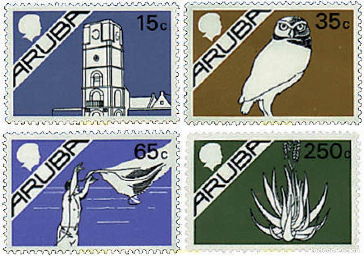Stamps: 734991 MNH ARUBA 1986 MOTIVOS VARIOS