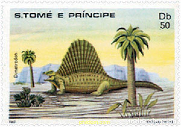 Stamps: 719066 MNH SANTO TOME Y PRINCIPE 1982 FAUNA PREHISTORICA